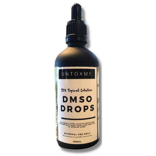 NATURAL PAIN RELIEF - DMSO DROPS (Topical Use)